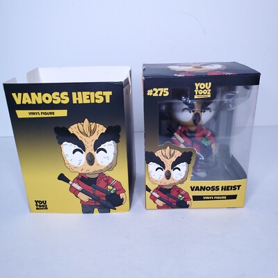 2021 YouTooz Vanoss GTA Heist #275 Vinyl Figure New In Damaged Box 
