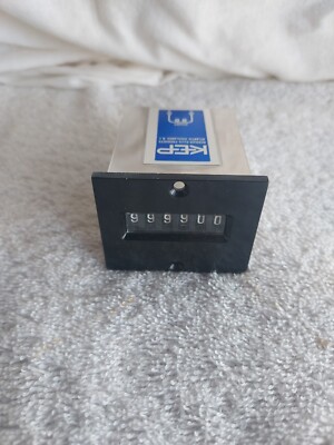NEW VINTAGE KEP KESSLER ELLIS PRODUCTS KT-125 12 VOLTS 25 COUNTS/S COUNTER