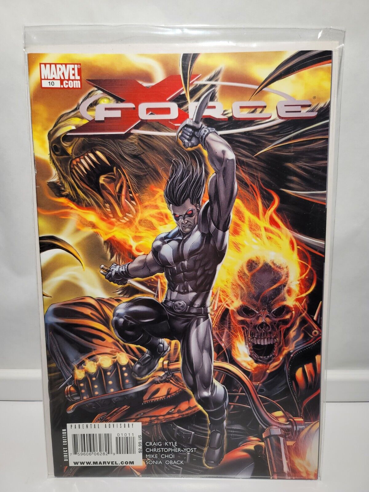 X Force #10 Marvel Comics VF 2009