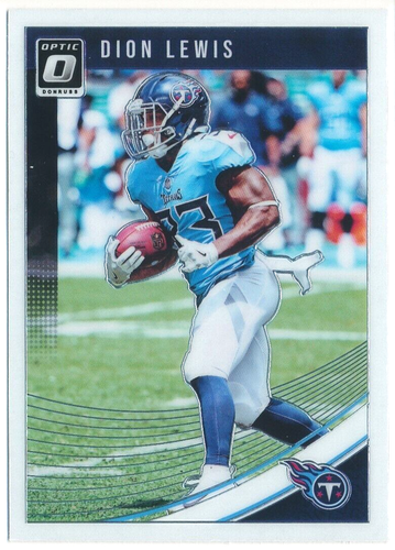 Dion Lewis - Tennessee Titans - 2018 Panini Donruss Optic Football ...