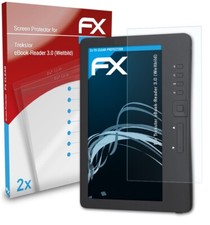 atFoliX 2x Protecteur d'écran pour Trekstor eBook-Reader 3.0 (Weltbild) clair