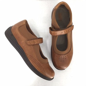 ECCO BROWN LEATHER MARY JANES STRAP SHOES SIZE EU 42 | eBay