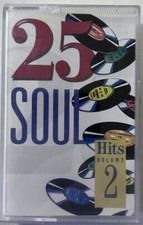 25 SOUL HITS VOLUME 2 - VARIOUS ARTISTS SINGLE CASSETTE - FREE POSTAGE