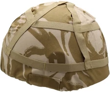 Small - New British Army Desert DPM Helmet Cover for Mk6 Helmet