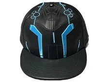 Disney Parks Tron Lightcycle Power Run Leather SnapBack hat - Shanghai Rare HTF