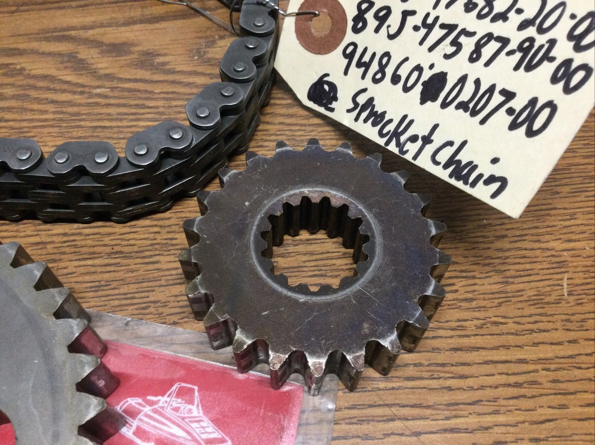 YMOバンダナ Chain & Sprocket # 89J-17582-20-00, 94860-02070-00 Yamaha