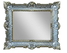 Specchio Muro Antico Barocco Repro Bagno Corridoio da Parrucchiere S-G 56x46 1