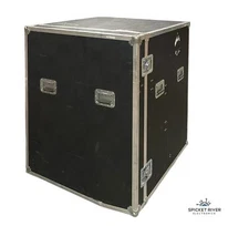 Rugged Storage / Transport Case on Wheels w/ Built-In Ramp 53"x43"x40" - READ