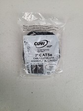 Brand New Sealed 7' CAT5e - RJ45M/M - Patch Cable - 630134 Black
