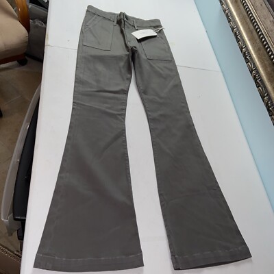Fidelity Bianca Pants Size 26 Women s Charcoal Tuscadero Flare