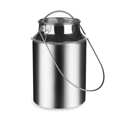 Milchkanne 5 Liter l Edelstahl mit Deckel Käse selber ...