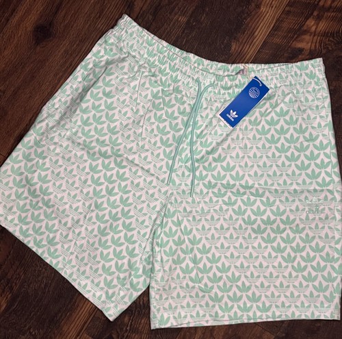 Adidas Graphics Monogram Allover Print Shorts Drawstring HZ4162 Size Men's XL - Picture 6 of 11