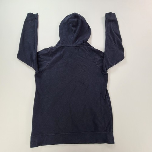 Nike Girls Sweater Youth Large Black Hoodie Just Do It Pullover Outdoors Kids - Picture 2 of 11