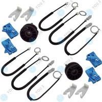 FüR Renault VEL Satis (BJ0) Fensterheber Reparatursatz Seilzug - SET Vorne L + R