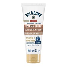 Gold Bond Medicated Eczema Relief Skin Protectant Cream 8 oz. With vitamins 2