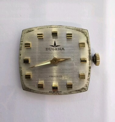 Dugena Precision Uhrwerk Handaufzug Kaliber 423 LÄUFT