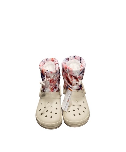 New Crocs Classic Lined Neo Puff Tied Dye Boot Size M5/W7 EU 37-38 - Picture 3 of 4