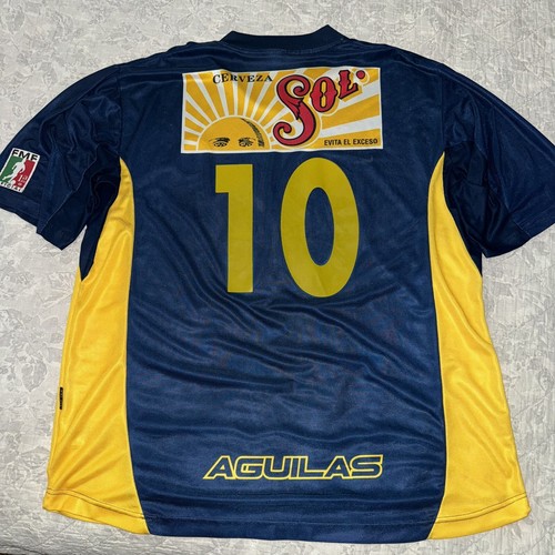 XL VTG Nike Club America soccer jersey Mexico Aguilas utileria THE FIRST NIKE 01 - Picture 14 of 24