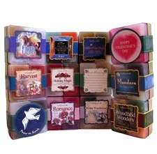 Crystal Journey Herbal Votive Candles Gift Set Scented Candle Sets for Holidays