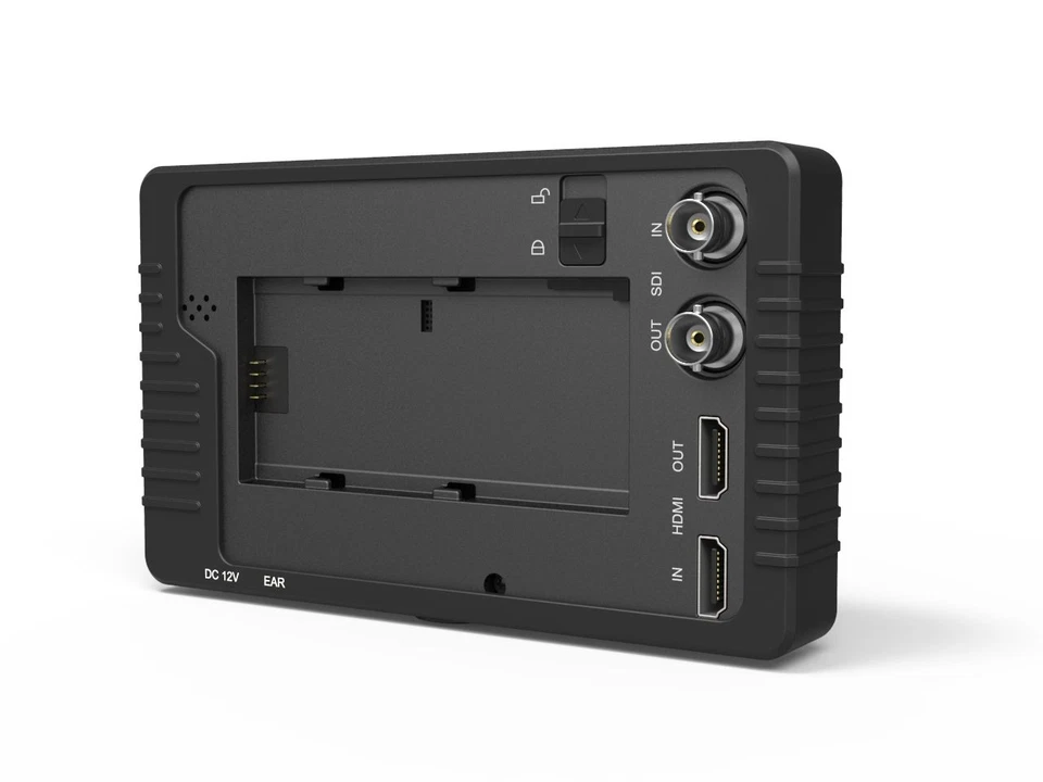 LILLIPUT 5 " Q5 Voll HD Slim Wellenform Zeit Code Quer Umwandlung + LP-E6 - Bild 2 von 2