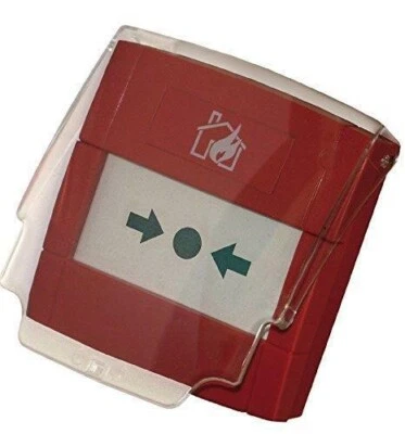 Fire Alarm Call Point Cover, KAC PS200, Break Glass Hinged Cover - PACK OF 10