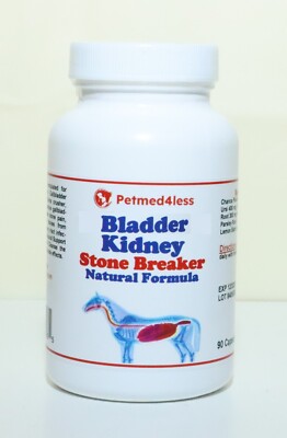 BLADDER & KIDNEY FOR HORSES - TREAT PREVENT - BREAK ANY SIZES STONES