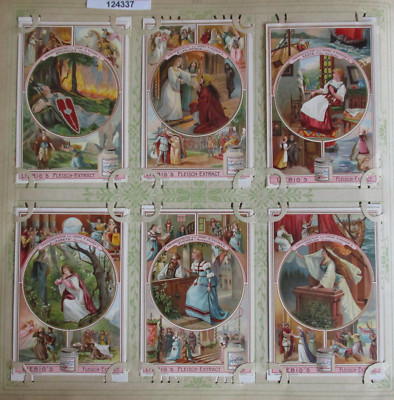C124337 Liebig pictures series no. 559 female figures from operas Richard Wagner 1903