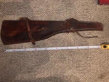 Vintage Leather Saddle Scabboard