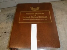 GOLDEN REPLICAS OF UNITED STATES STAMPS 72 IN ALUBM #3