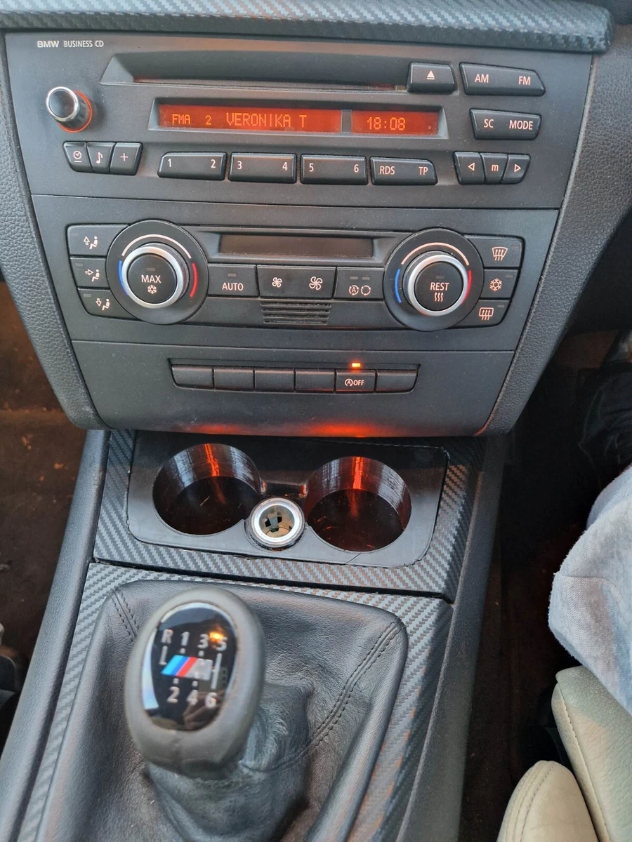 BMW e81 e82 e87 e88 Dual Cup Holder Smoker Package Insert 3D Printed PETG