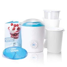 Dash Greek Yogurt Maker Machine LCD Display & Containers Parfaits Time Control