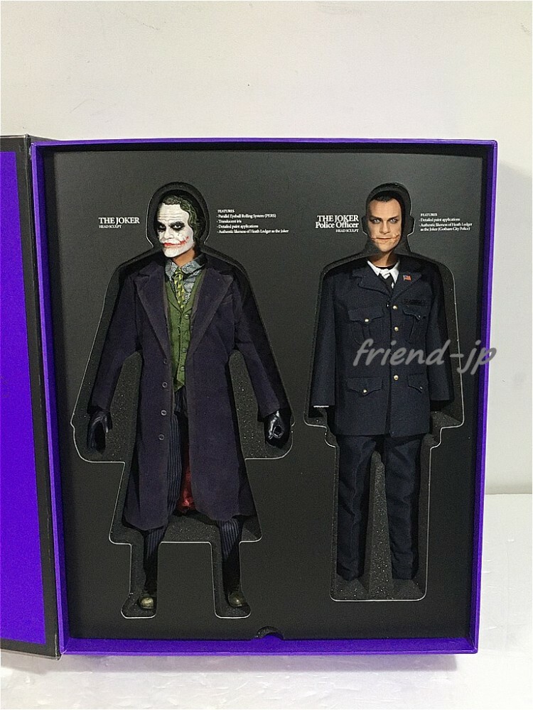Hot Toys 1/6 DX01 JOKER Batman The Dark Knight Figure w Hot Toys 1/6 DX01 JOKER Batman The Dark Knight Figure w