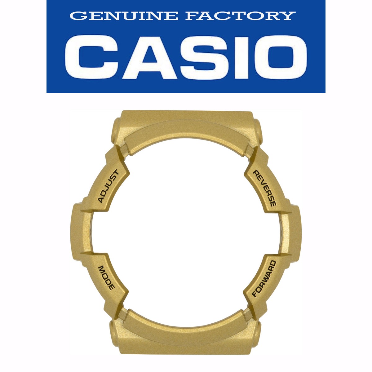 Casio Watch Original Bezel 10475871 Ga200gd-9a Gold Tone Ga200gd 
