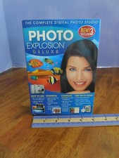 Photo Explosion Deluxe Version 3 Digital Photo Studio User Manual 4 CDs - C