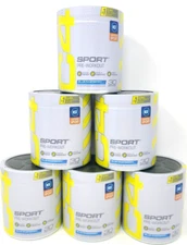 (6) Cellucor C4 Sport Pre Workout Powder Blue Raspberry | 30 Serv | EXP 02/2026