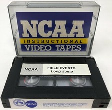 NCAA Instructional Video Tape - Track Field The Long Jump Video 8 Movie 8mm