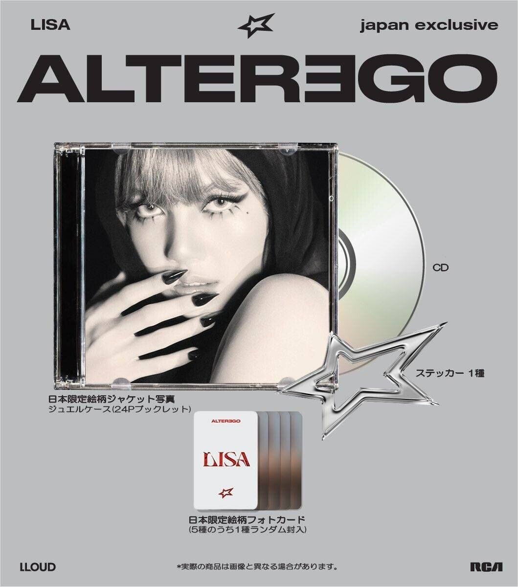 LISA BLACKPINK ALTER EGO JAPAN EXCLUSIVE POB PHOTOCARD LISA BLACKPINK ALTER EGO JAPAN EXCLUSIVE POB PHOTOCARD