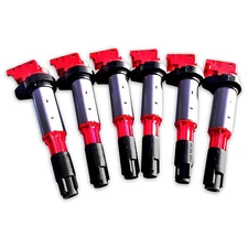 6 Ignition Coils for 2000-08 Z3 E36 Z4 E85 E86 M Roadster Coupe E46 M3 S54 3.2L