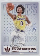2023 Panini Court Kings Works in Progress Ruby /149 Jalen Hood-Schifino #5 13kh