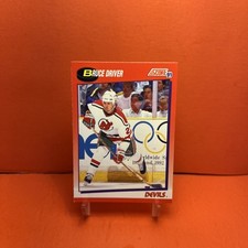1991-92 Score Canadian Bilingual Bruce Driver #89 EX🦄