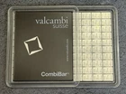 100 x 1 Grams Valcambi Suisse .999 Silver Combi Bar - Sealed w/ Assay Card