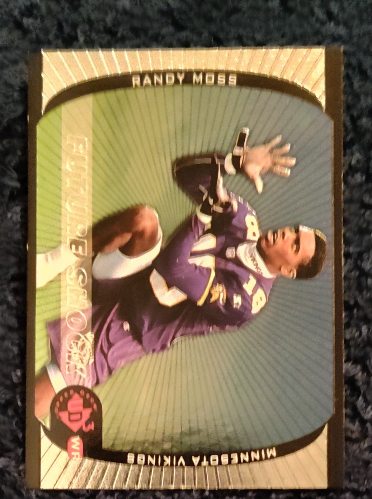 1998 Upper Deck UD3 - Future Shock Randy Moss #107 (RC)