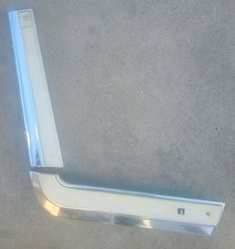 1979-1984 Cadillac Eldorado Seville Seat Track Skirt Trim White