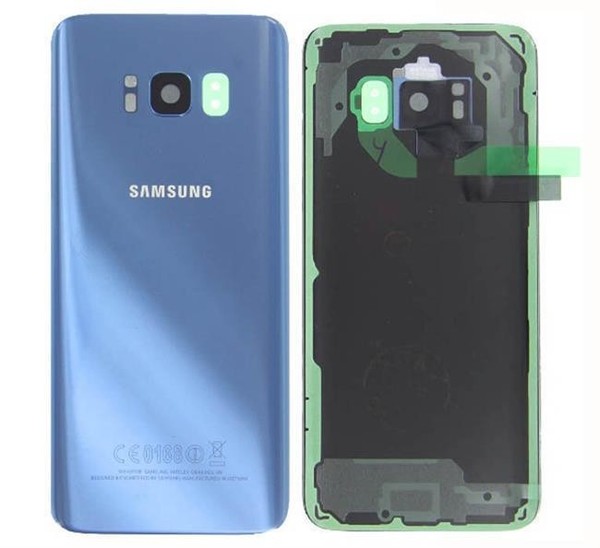 Original Samsung Galaxy S8 G950F Akkudeckel Akku Deckel Backcover Coral Blau-image