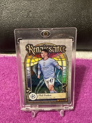 2022-23 TOPPS MERLIN CHROME UEFA RENAISSANCE #R-5 PHIL FODEN SSP MANCHESTER CITY