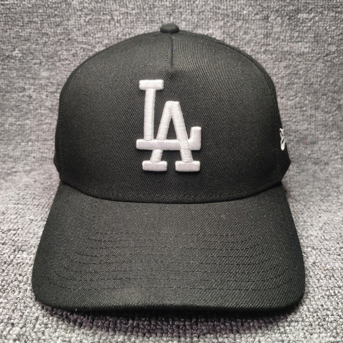 New Era LA Dodgers 9FORTY Snapback Hat Black MLB Cap