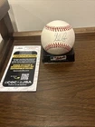 Nolan Ryan MLB HOF Signed Official American League Baseball JSA COA