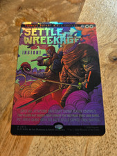Settle The Wreckage Foil - MTG TMNT Secret Lair The Last Ronin - NM
