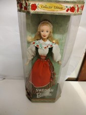 1999 Collector Edition Swedish Barbie from Mattel's Dolls of the World, NRFB