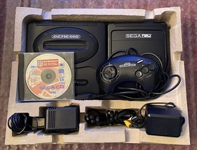 Sega CD Model 2 With Sega Genesis Lot